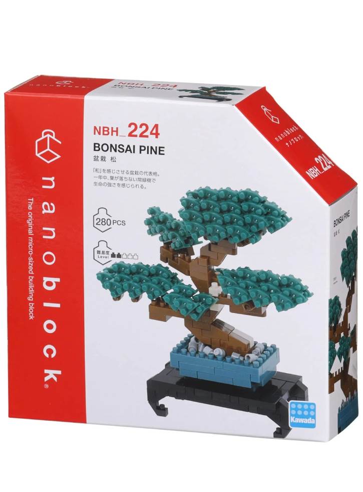 Bandai Nanoblock Object Bonsai Building Block (NBC224)