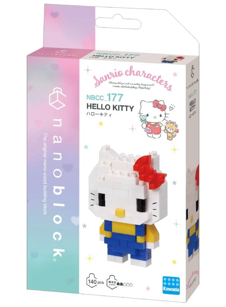 Bandai Nanoblock Hello Kitty Hello Kitty Building Block (NBCC177)