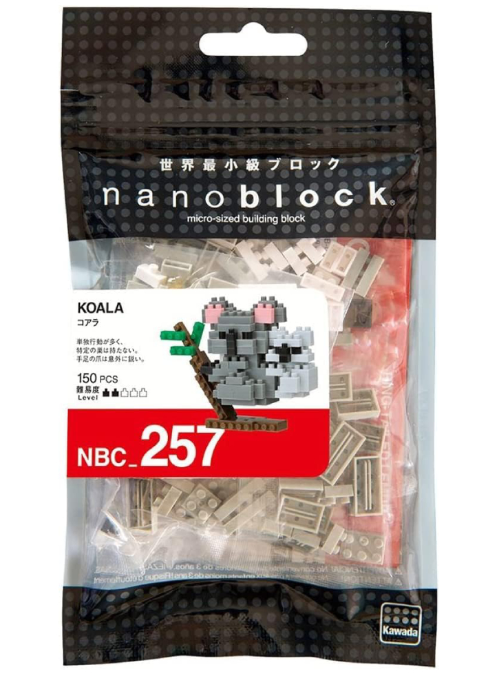 Bandai Nanoblock Animal Koala Building Block (NBC257)