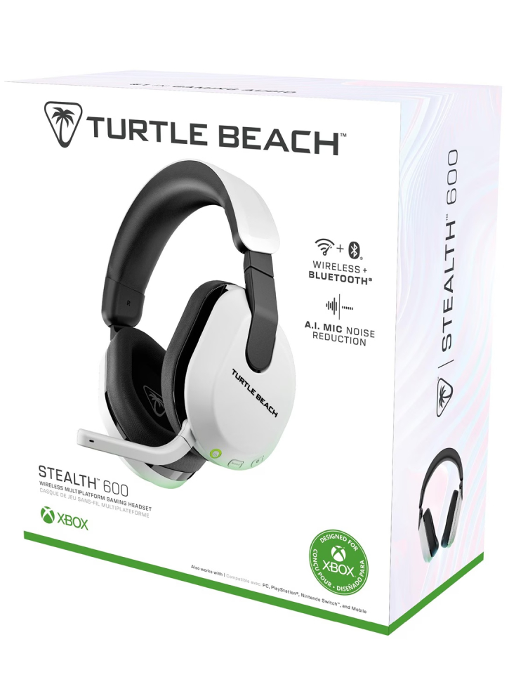 Turtle Beach Stealth 600 GEN3 Wireless Headset White - XBOX SERIES X