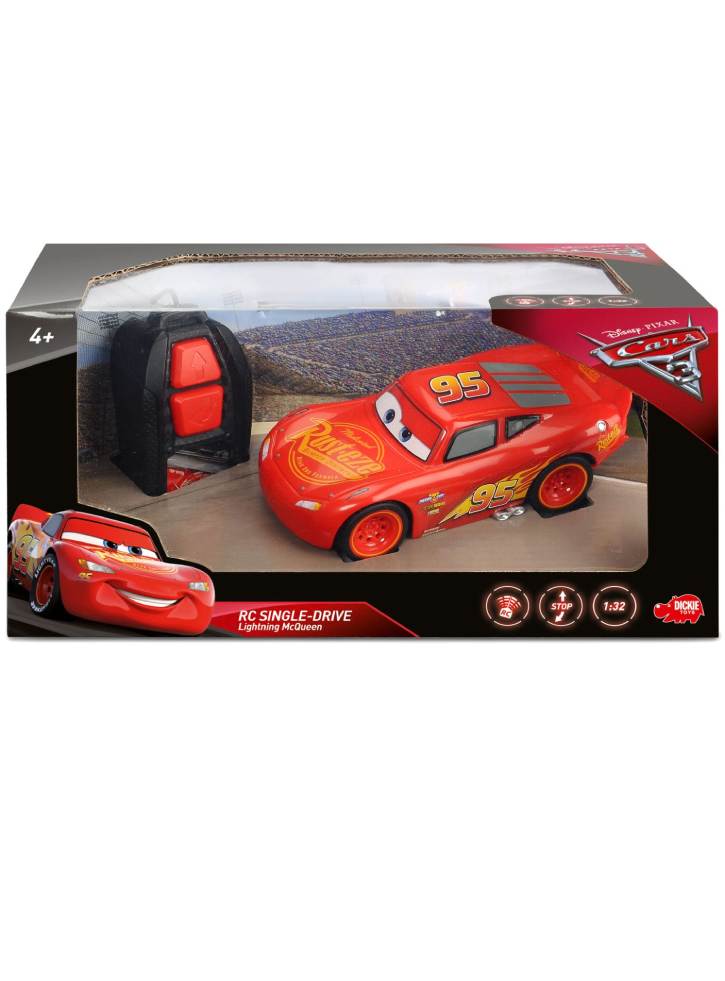 Jada Cars 3 RC Lightning McQueen Single Drive (203081000)