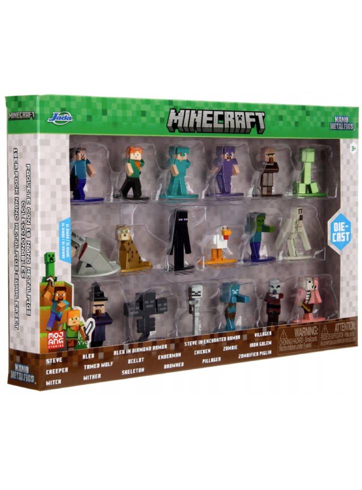Jada Minecraft Multi-Pack Nanofigs Wave 12 (253265013)