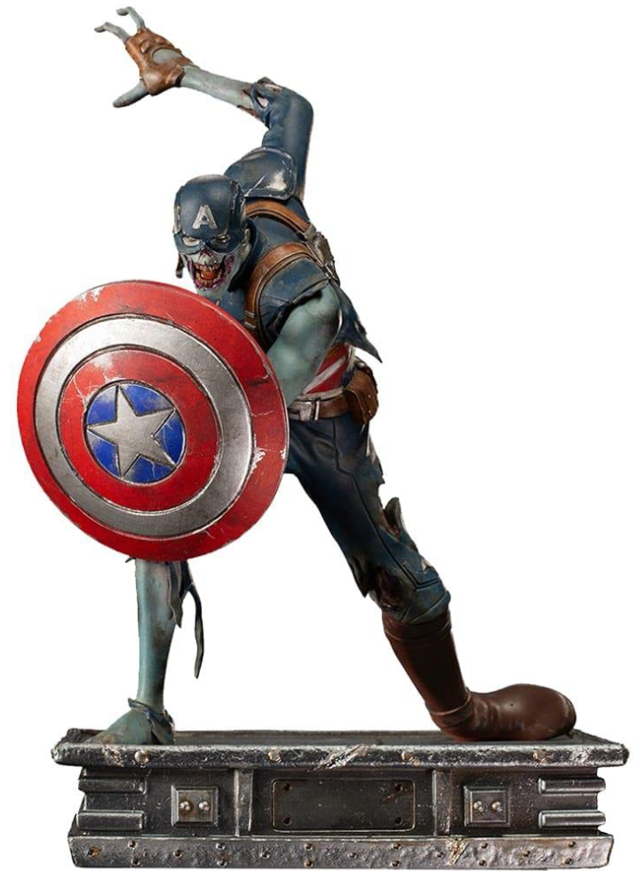 IronStudios Marvel What If ... 1:10 Art Scale Statue Zombie Captain America