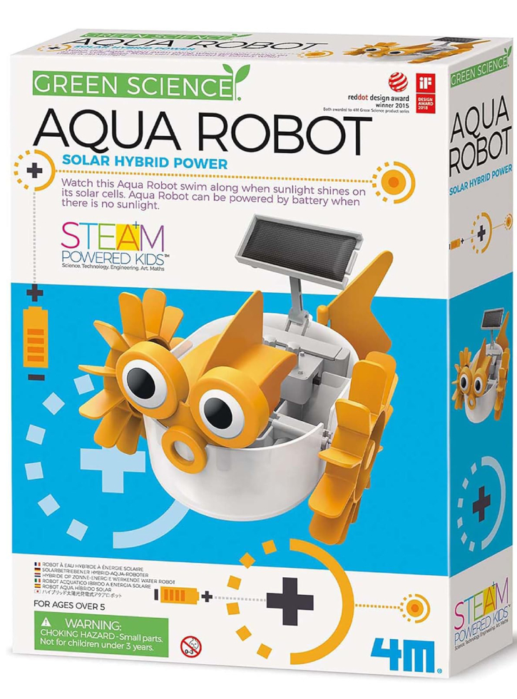 4M Green Science / Hybrid Solar Power Aqua Robot (4M-03415)