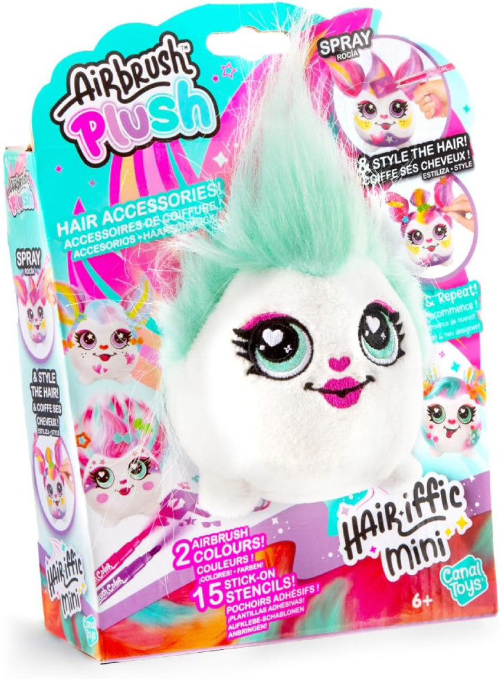 Airbrush Plush Hair'iffic 10 cm Mini 1 Pack Random (11038)