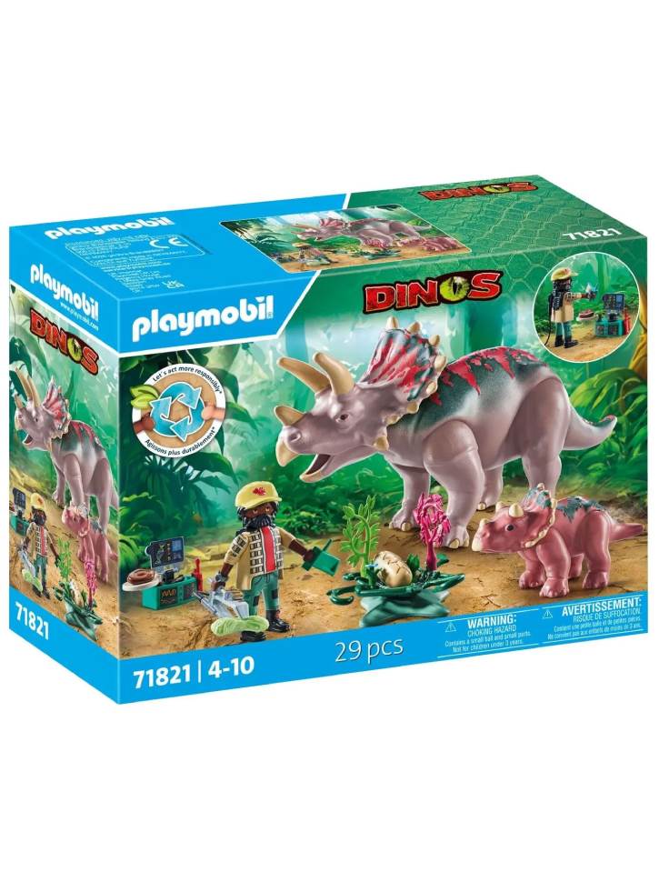 Playmobil Triceratops Family (71821)
