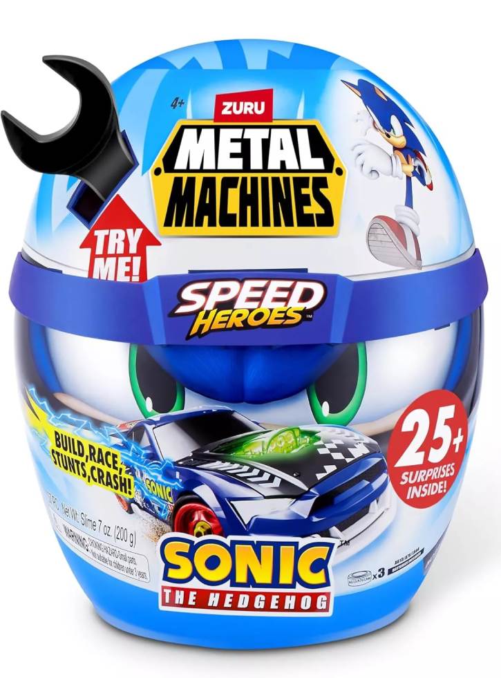 Metal Machines Sonic The Hedgehog Speed Heroes (67128)