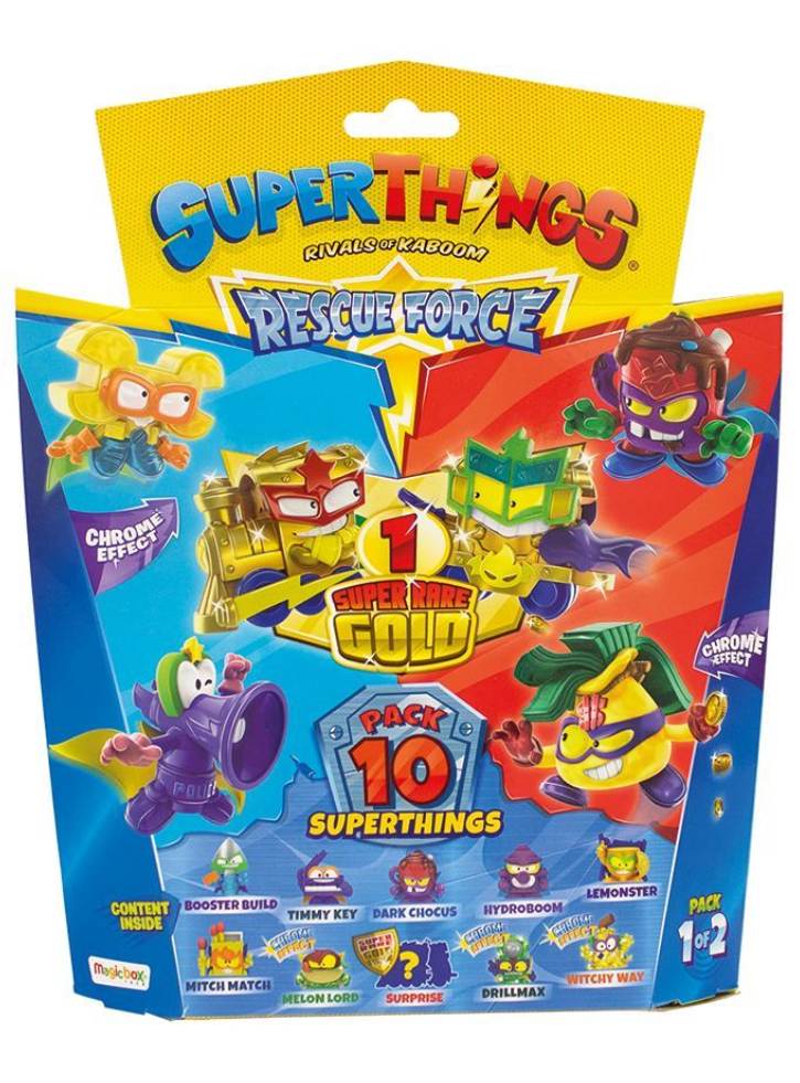 AS Superthings Rivals of Kaboom Rescue Force Blister Pack 10 Superthings Random (1013-61137)