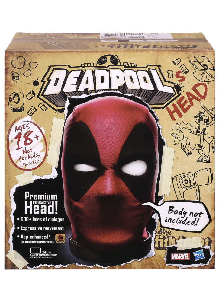 Marvel Deadpool Premium Interactive Head (E6981)