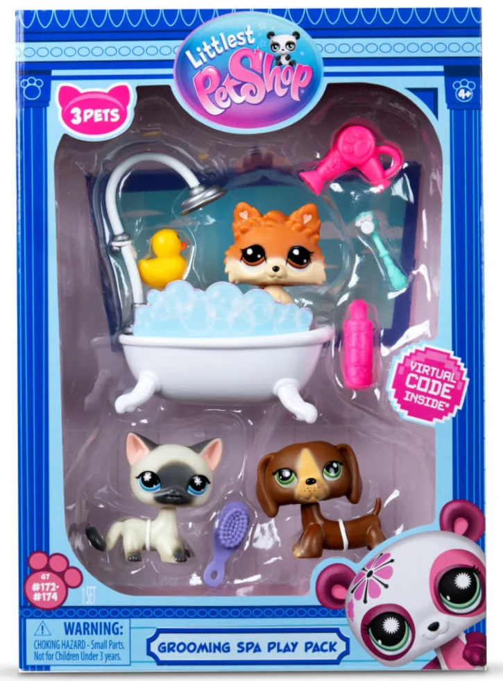 Littlest Pet Shop Grooming Spa Play Pack (00638)