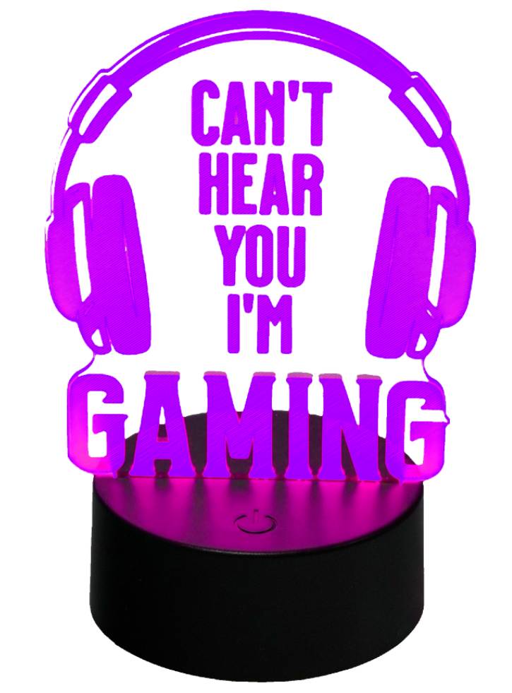 MECHARITE 3D Lampe CANT HEAR YOU