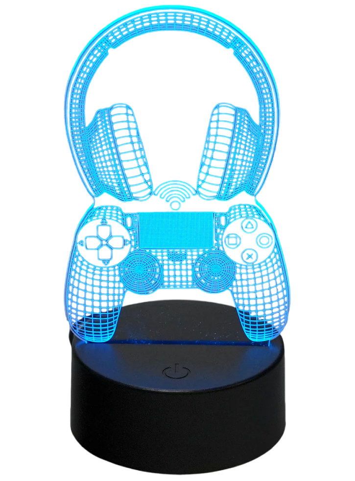 MECHARITE 3D LED Lampe Controller & Headset