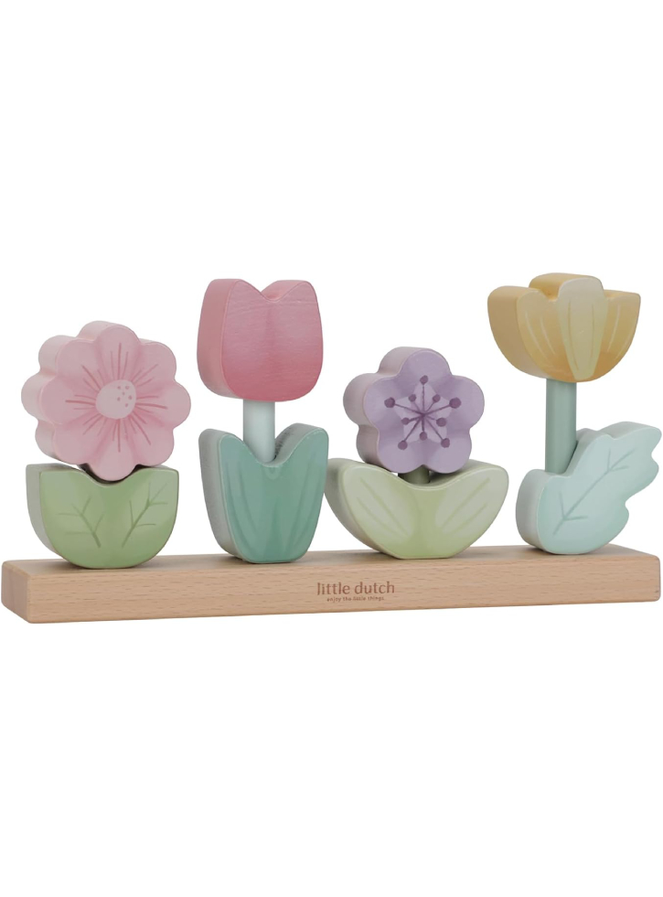 Little Dutch Stacking Puzzle Flowers Fairy Garden (LD7330)