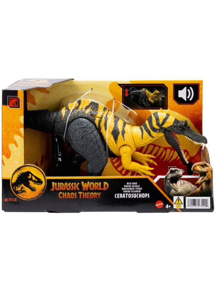 Jurassic World Epic Evolution Chaos Theory Wild Roar Ceratosuchops (JCL66)
