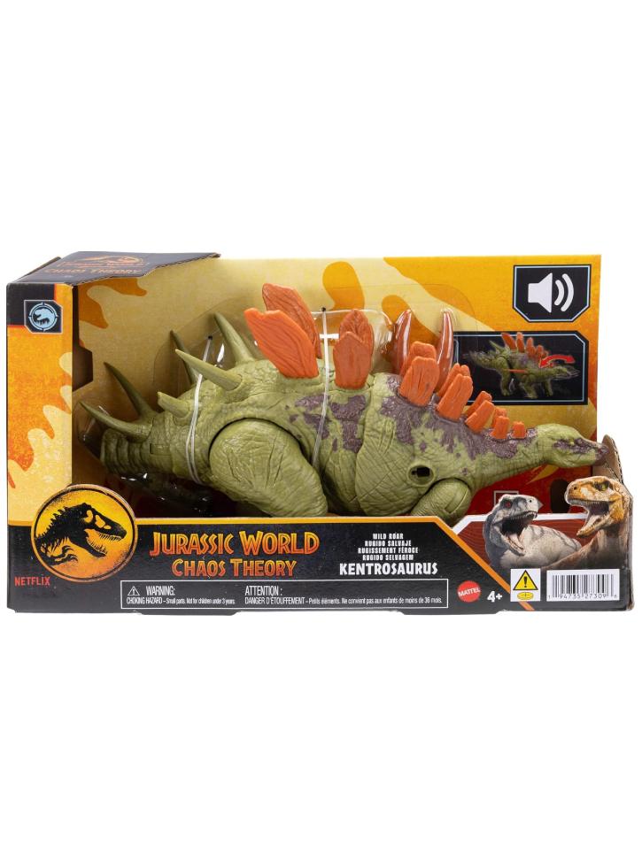 Jurassic World Epic Evolution Chaos Theory Wild Roar Kentrosaurus (JCL65)