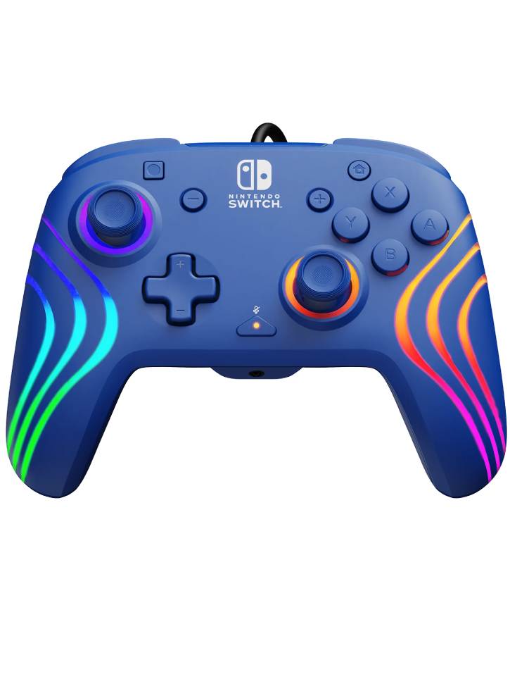 PDP Afterglow Wave Wired Controller Blue - Nintendo Switch