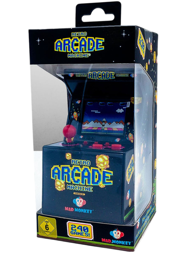 Mad Monkey Retro Mini Arcade Machine