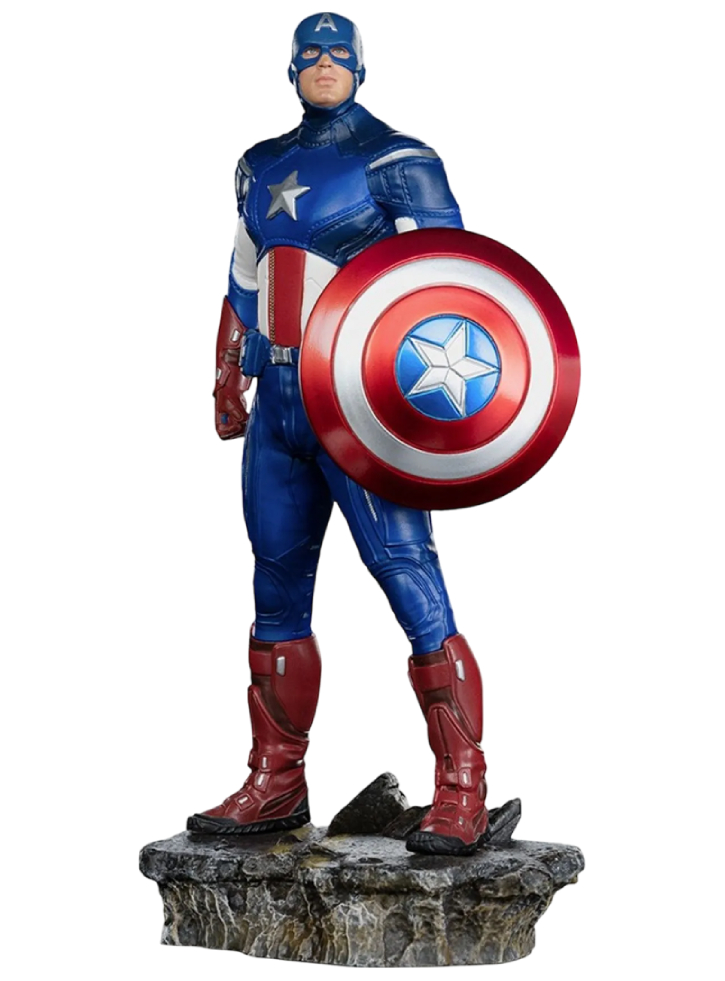 IronStudios Marvel The Infinity Saga: BDS 1:10 Art Scale Statue Captain America 23 cm