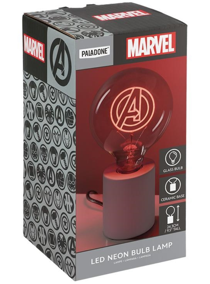 Marvel Avengers Led Neon Bulb Lamp