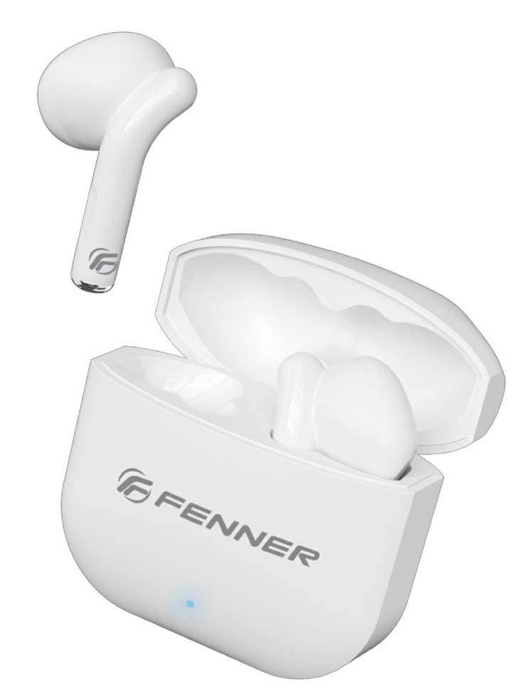 XBuds TWS Earphones Wireless XM201 Fenner Tech White