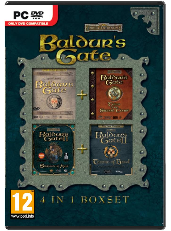 Baldur's Gate (4 IN 1 BOXSET) - PC