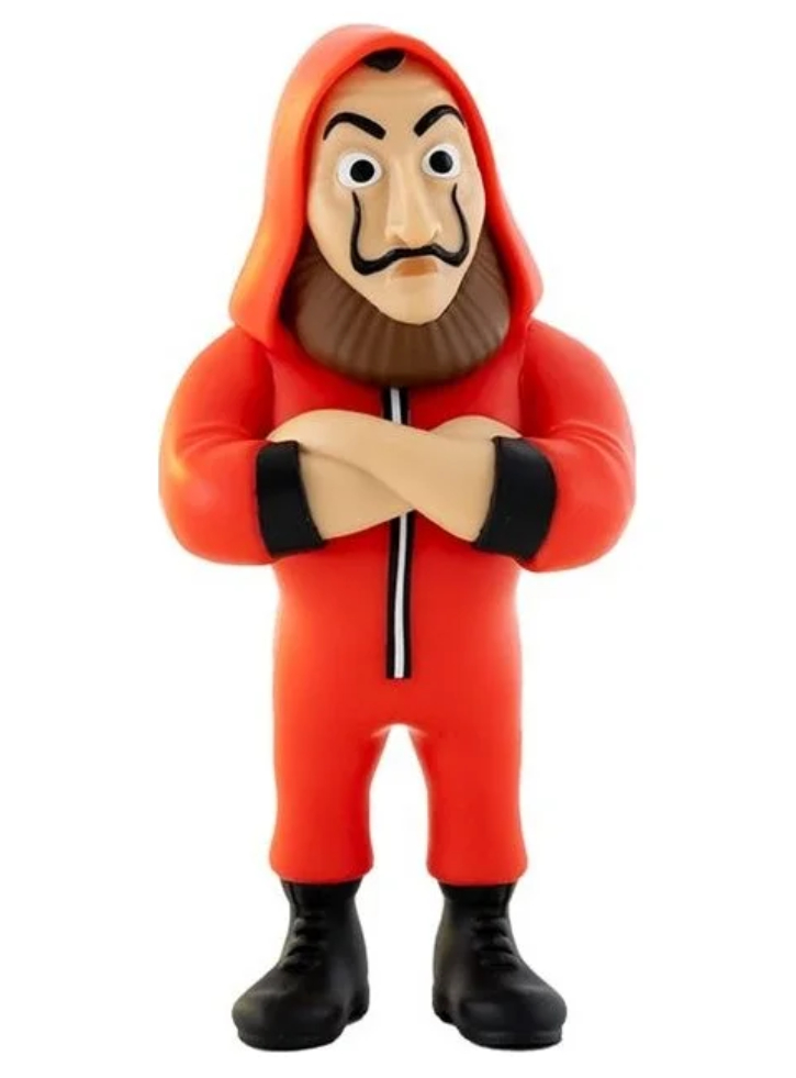 Minix Collectible Figurines TV Series La Casa De Papel Helsinki with Mask 12 cm (MNX07000)