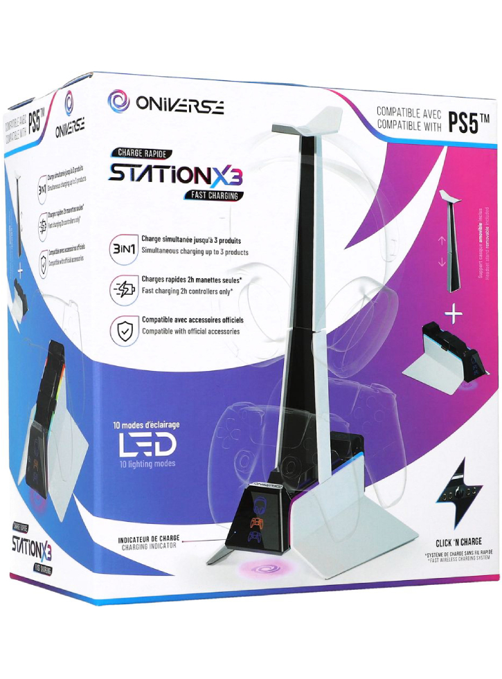 Oniverse Fast Charging Station X3 - Playstation 5