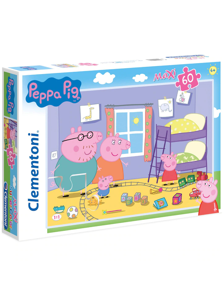 Clementoni Puzzle Maxi, Peppa Pig (I-26438)