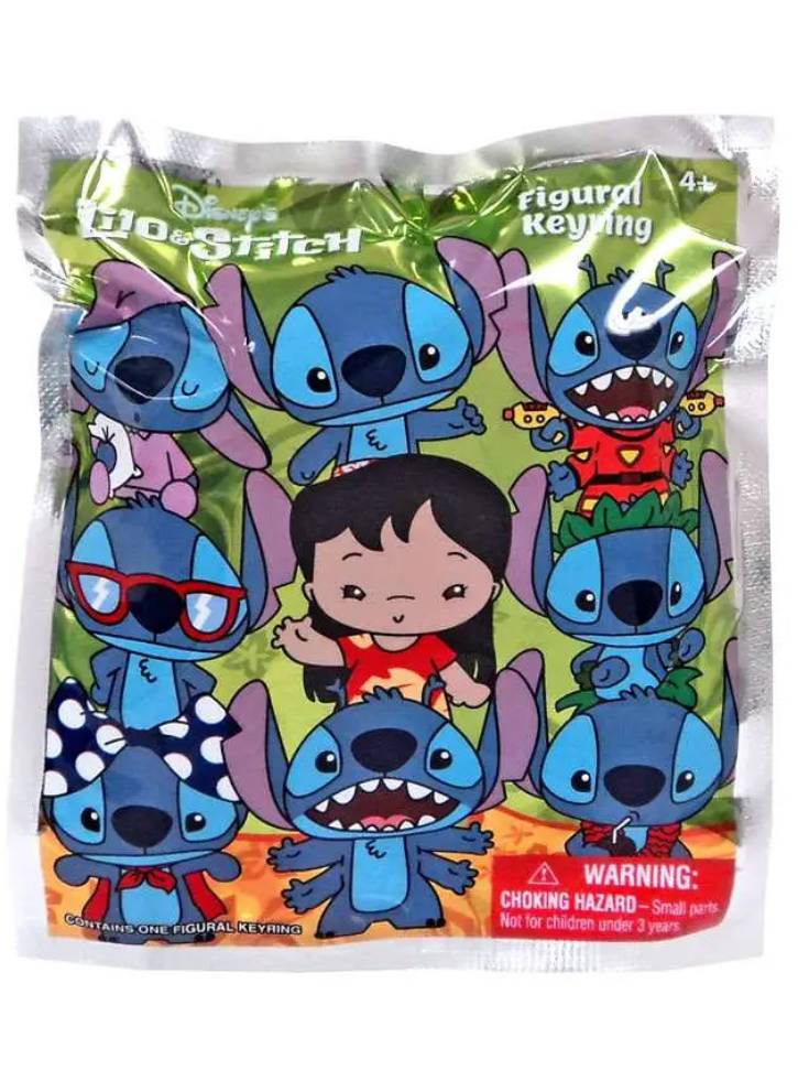 Monogram Disney Stitch (Blind Bag/Random) 3D Foam Bag Clips