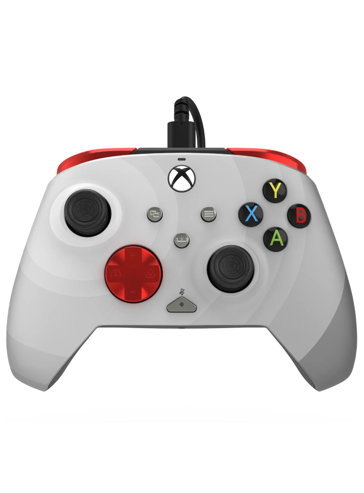 PDP Rematch Wired Controller Radial White - Xbox Series X