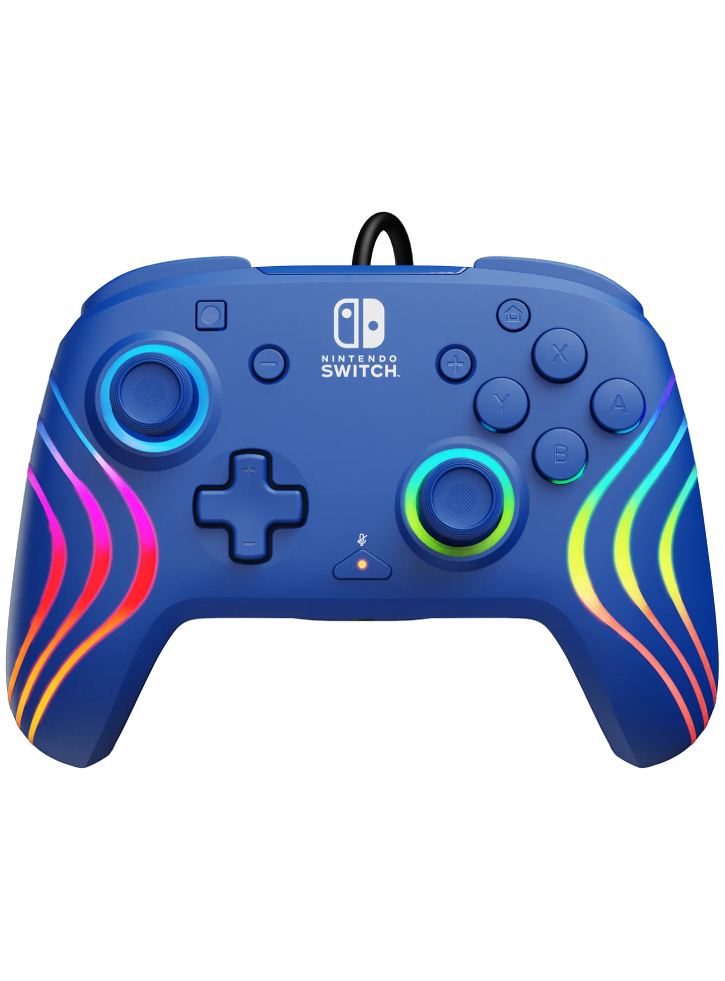 PDP Afterglow Wave Wired Controller Blue - Xbox Series X