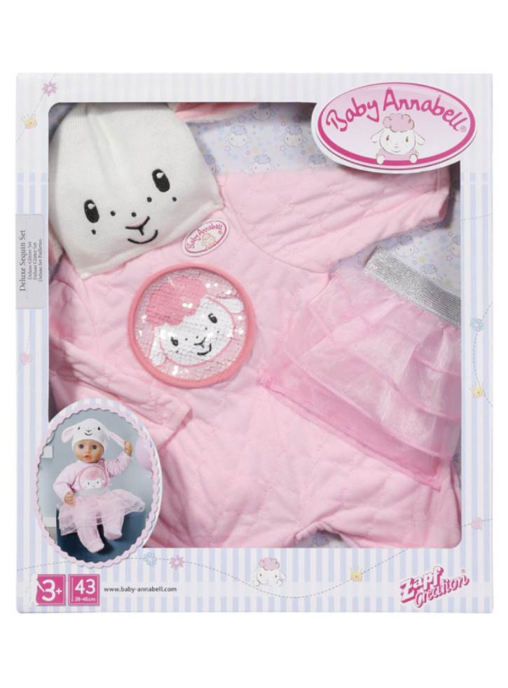 Baby Annabell Deluxe Sequin Set 43cm (703229)