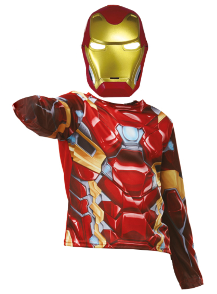 Rubies Iron Man Top & Mask (300113FR)