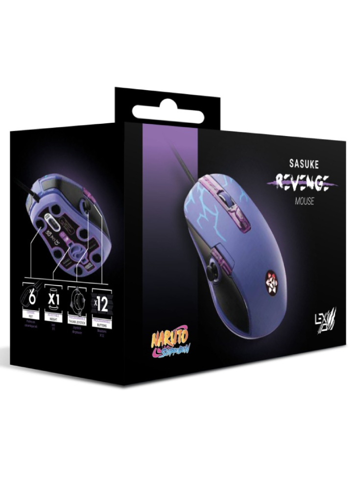 Lexip Sasuke Mouse Design By Tsume Naruto Shippuden - PC
