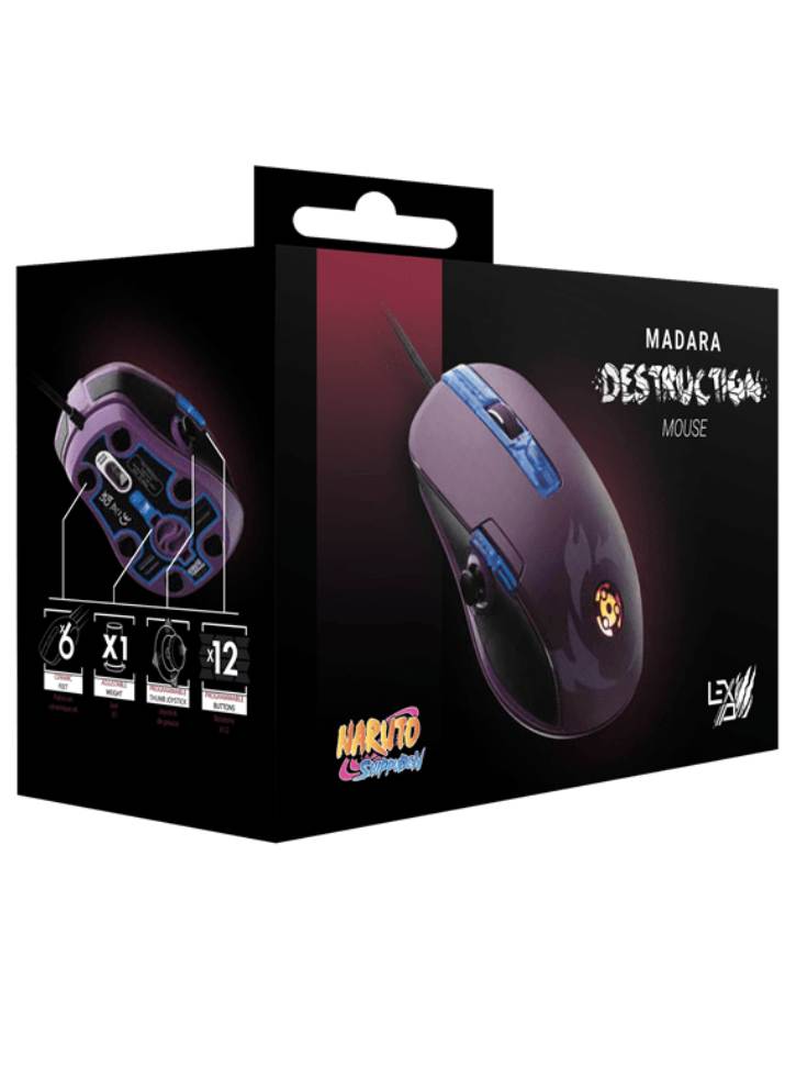 Lexip Madara Mouse Design By Tsume Naruto Shippuden - PC