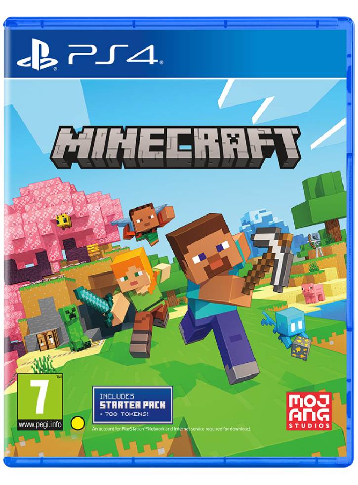 Minecraft Starter Pack - Playstation 4