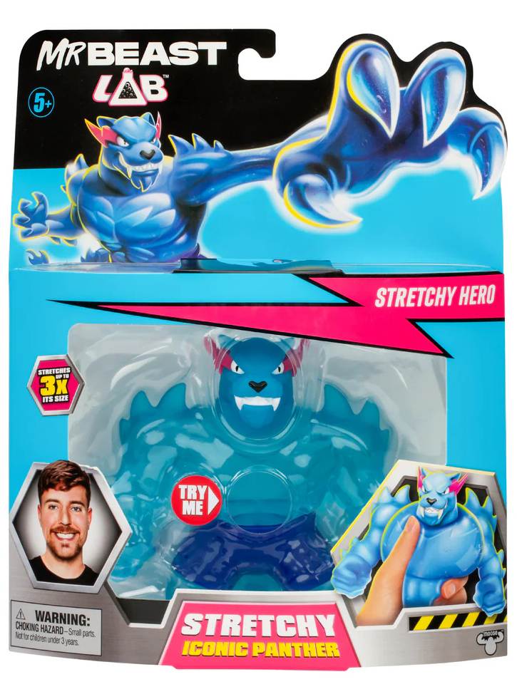 Mr. Beast Lab Stretchy Hero Stretchy Iconic Panther (24737)