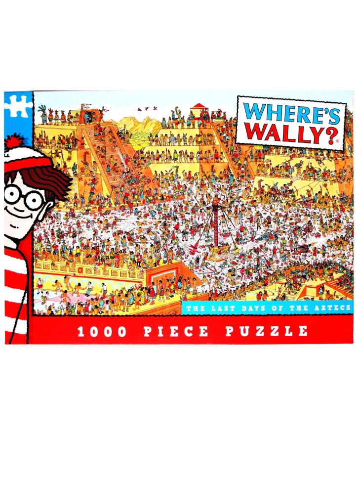 University Games Where's Wally The Last Day of the Aztecs 1000pc (710-5905)