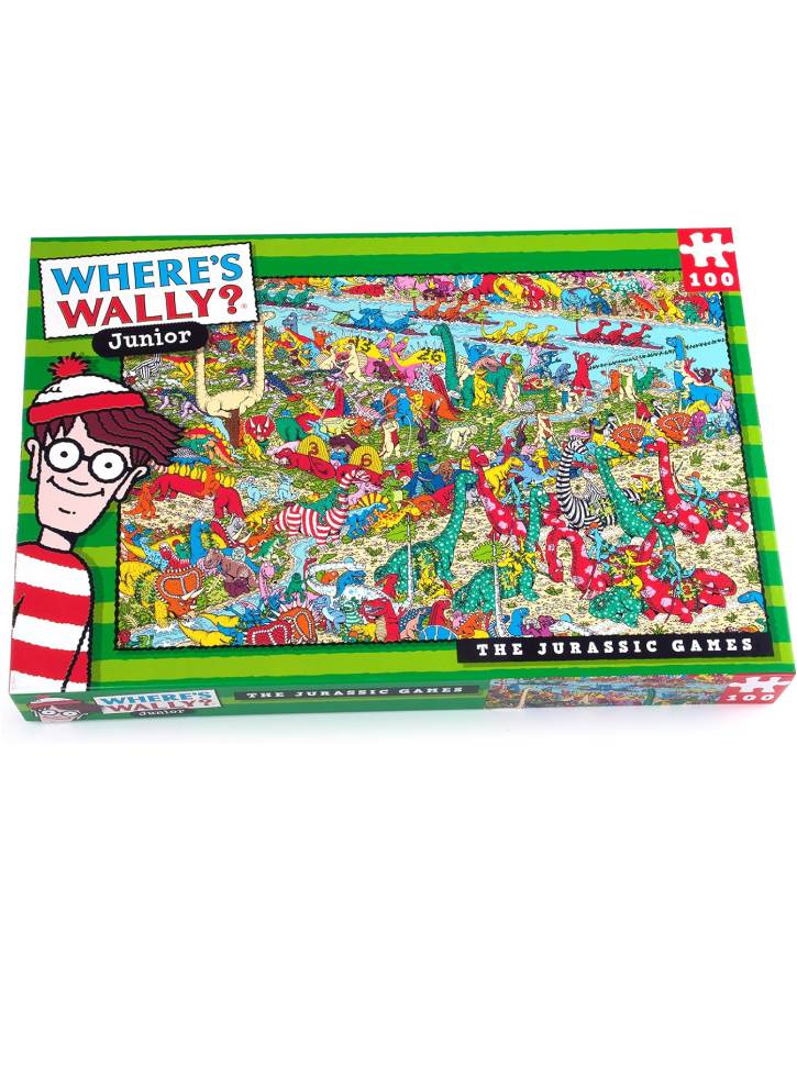 University Games Where's Wally Jurassic 100pc (710-5965)
