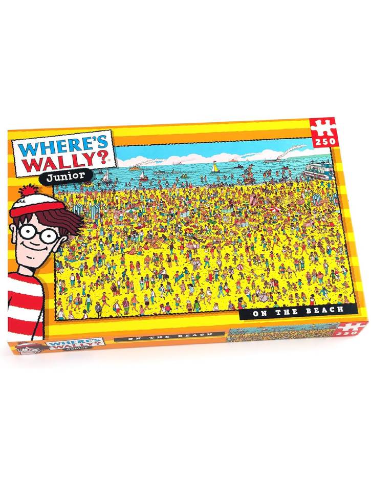 University Games Where's Wally Beach 250pc (710-5935)