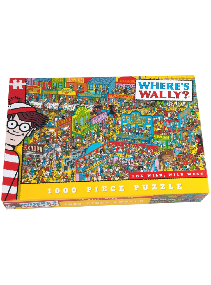 University Games Where's Wally The Wild Wild West 1000pc (710-5925)