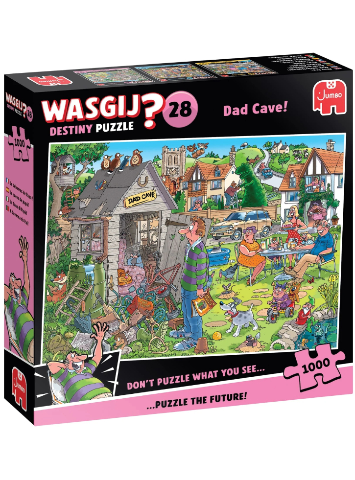 Wasgij Destiny 28 Dad Cave! (1000 pieces)