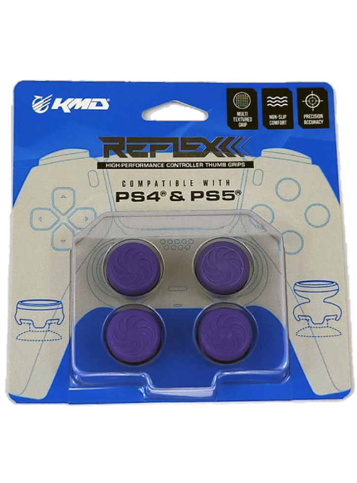 KMD Reflex Thumb Grips 4-Pack - PS4/PS5