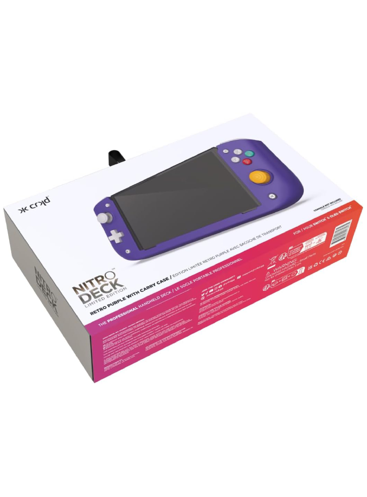 CRKD Nitro Deck Retro Purple - Nintendo Switch