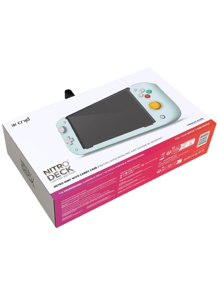 CRKD Nitro Deck Retro Mint - Nintendo Switch