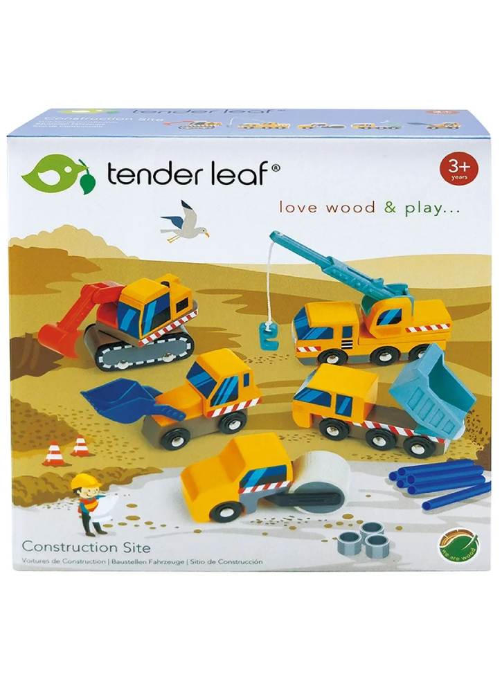 Tender Leaf 5 Construction Vehicles (TL8355)