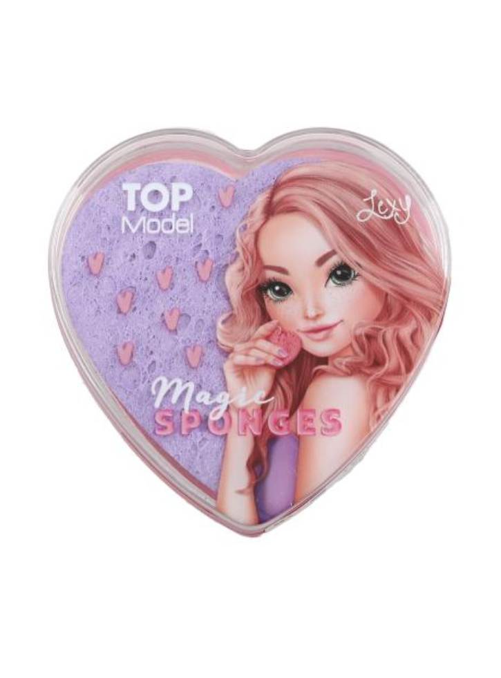 Topmodel Magical Heart Sponges BEAUTY and ME Purple, Pink