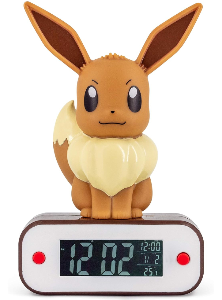 Pokemon Eevee Light up Alarm clock (52800POKE8)