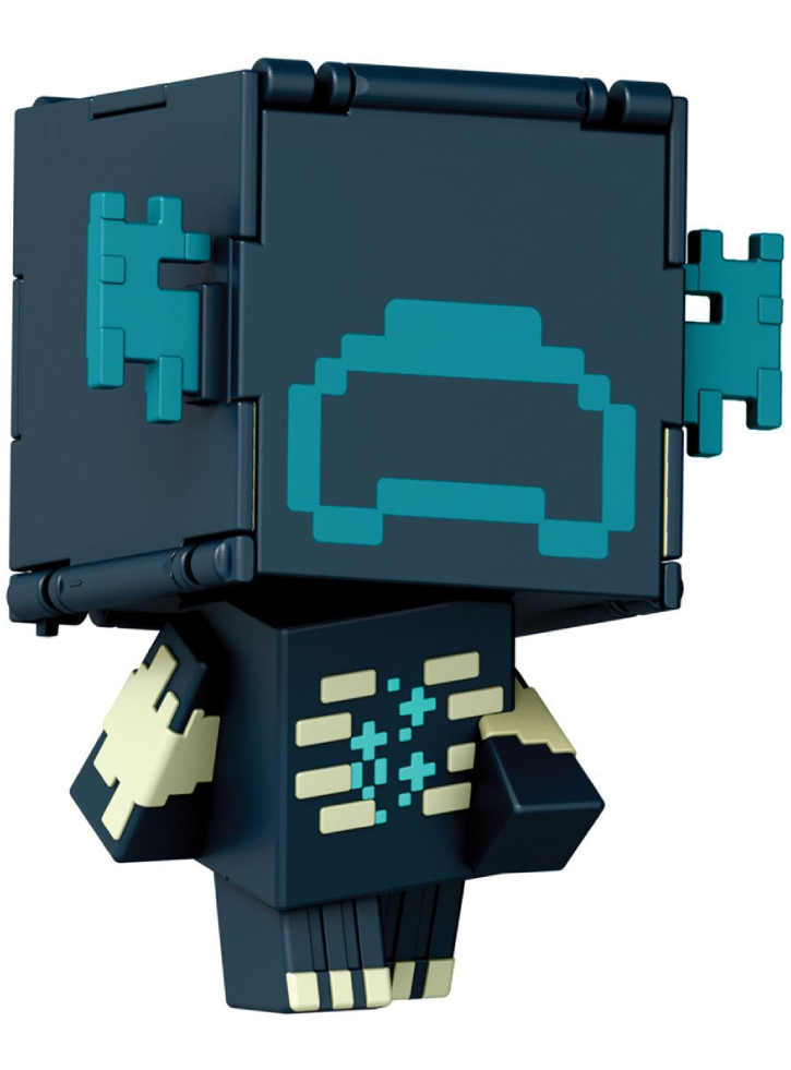 Minecraft Mob Head Minis Flipping Figs Warden & Sculk Catalyst