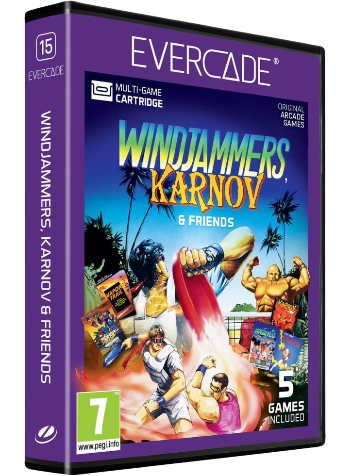 Windjammers, Karnov & Friends - Evercade